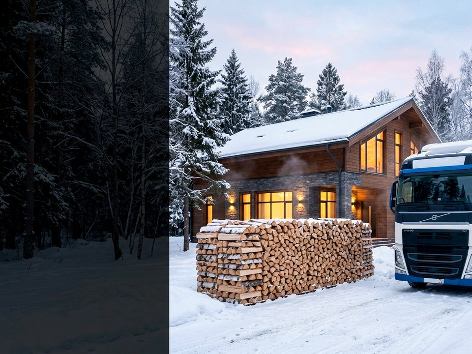 Укладка сезонного запаса — Белоозерский, проезд Парковый, 10